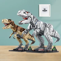 dinosaur building blocks tyrannosaurus rex assembled childrens educational toys small particles adult gift large and difficult