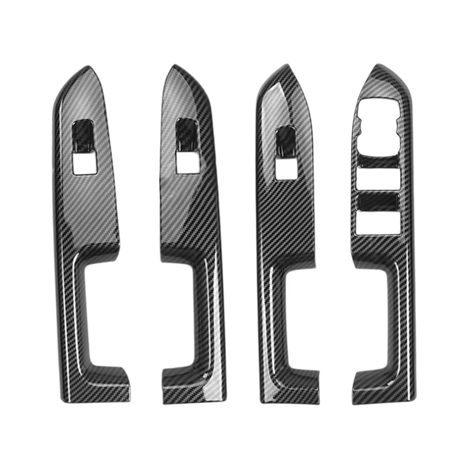 

4x Window Lift Switch Panel Frame Cover Trim Professional Fit for Bronco Sport CX430