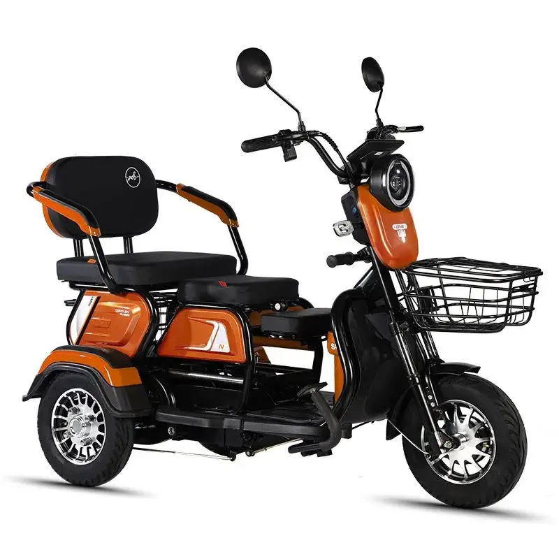 

Use Tricycles Electric Tricycle with Roof T3-XK Hot Selling Easy to Ride Adult 3 Wheel Electric Motorcycle 48V Eec Open 30-50km