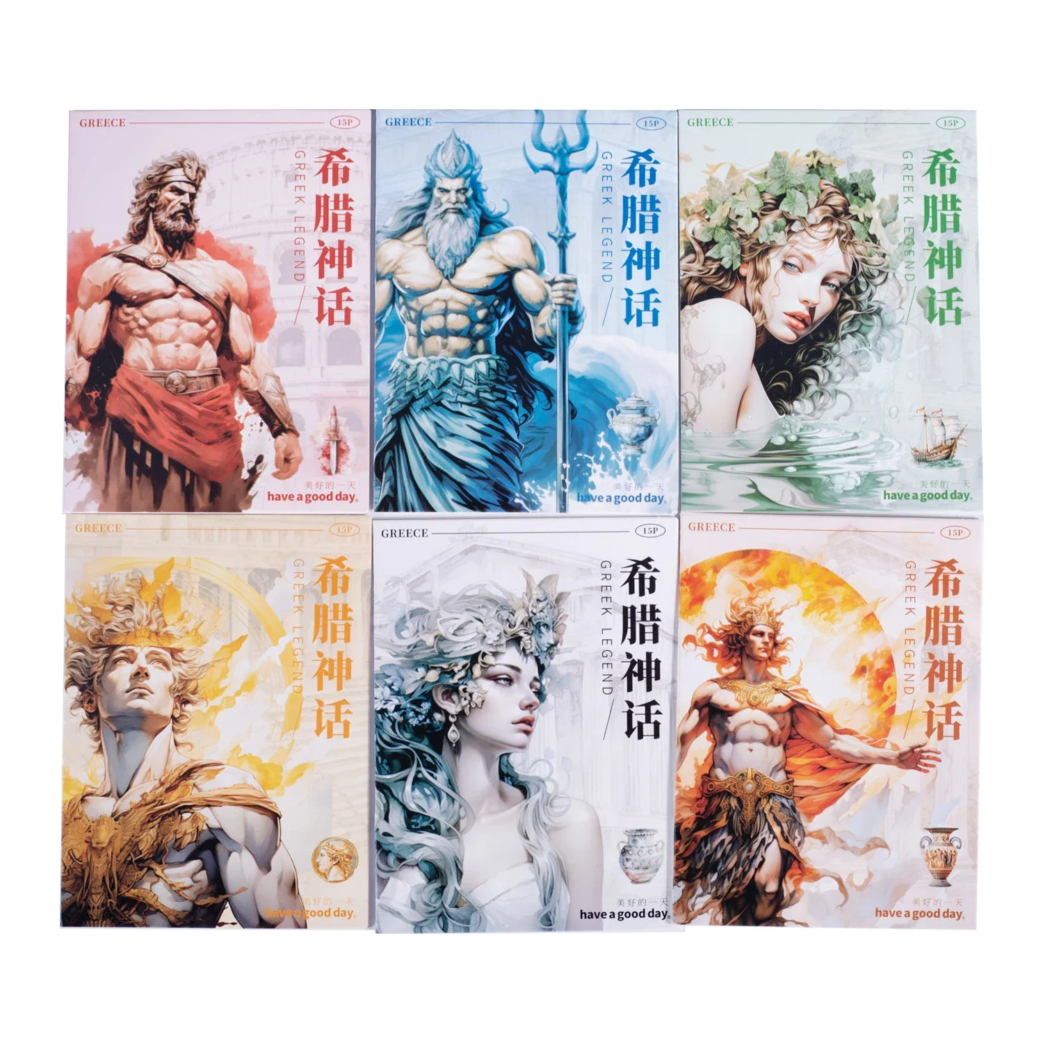 

Набор стикеров Jianwu Греческая мифология