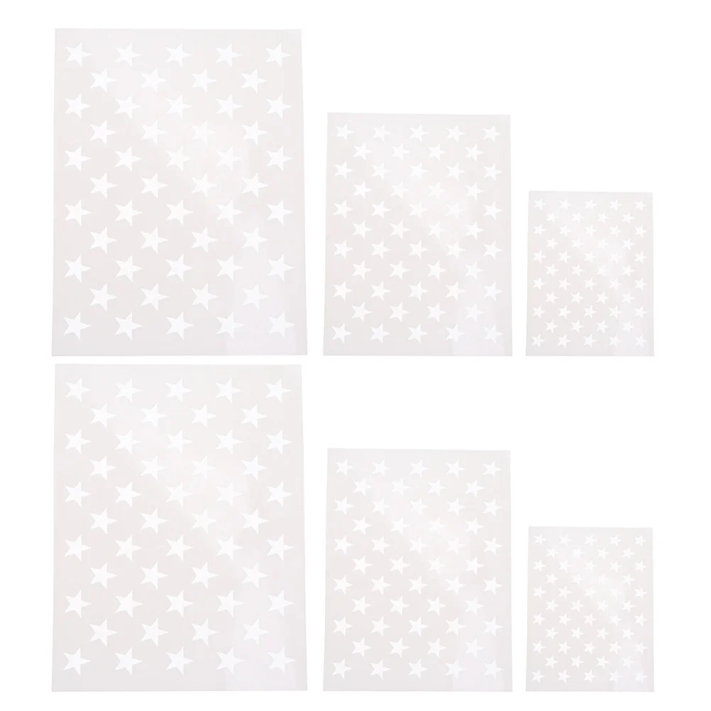 

Stencil Star Template Stencils Drawing Flag Painting July4Th American Templates Day Mat Patriotic Fordiy Hollow Shape Fabric