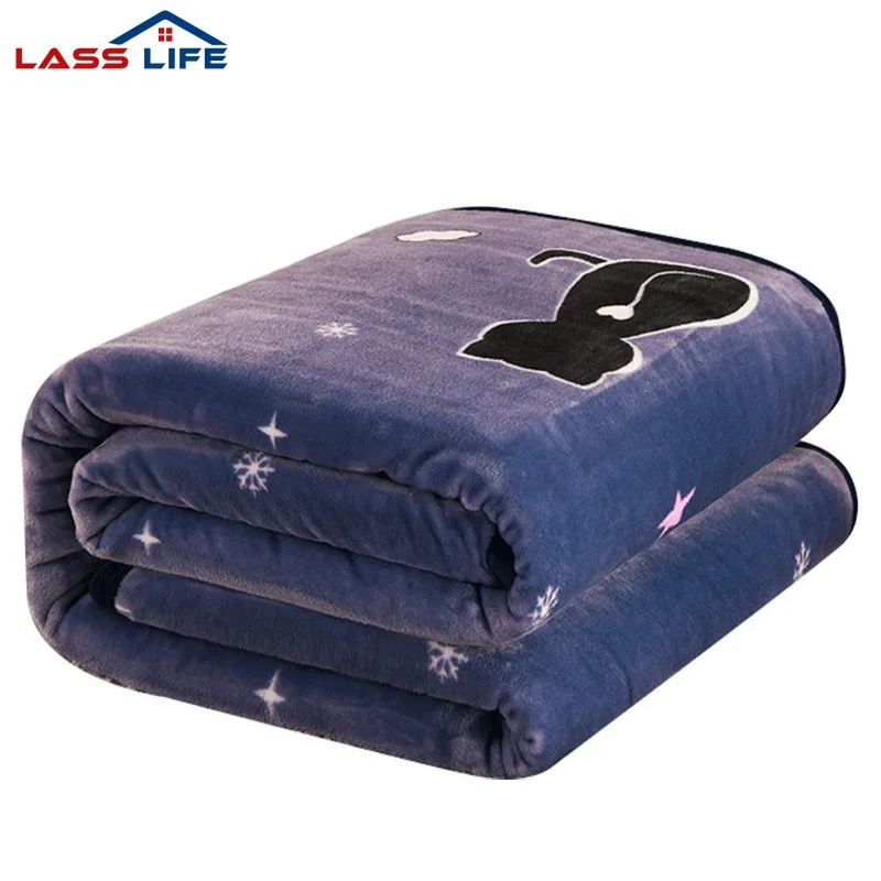 

2022 мягкое теплое фланелевое одеяло из кораллового флиса для кровати и дивана, искусственное одеяло x см
