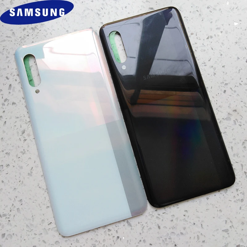 

Original Samsung Galaxy A90 5G A908 Glass Back Cover Battery Housing Cover Rear Door Replacement Case Repair Parts With Adhesive