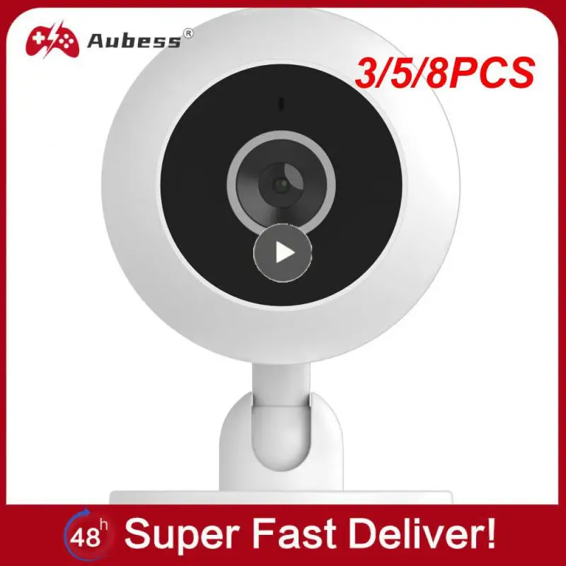 

3/5/8PCS Intelligent Camera Remote Monitoring Motion Detection Wifi Camera Two-way Voice Call Night Vision Surveillance Camera