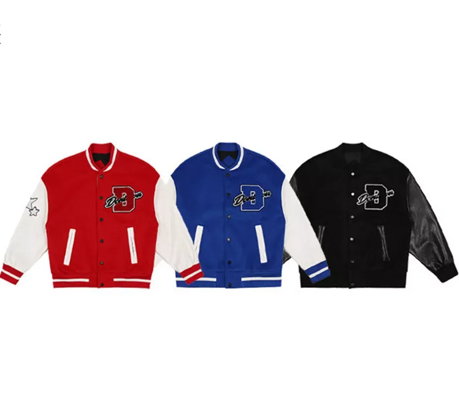 

Женская бейсбольная куртка с вышивкой и надписью, Y2K