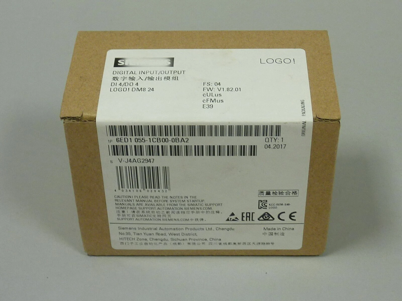 1 шт. новый оригинальный модуль расширения 6ED1055-1CB00-0BA2 6ED1 055-1CB00-0BA2