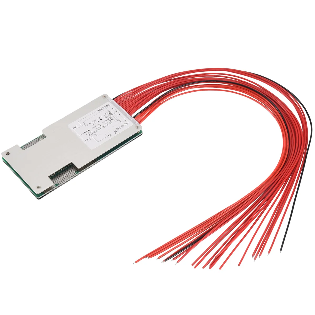 20S 60V 45A LiFePo4 Плата защиты аккумулятора PCB с балансом для мотоцикла электронного