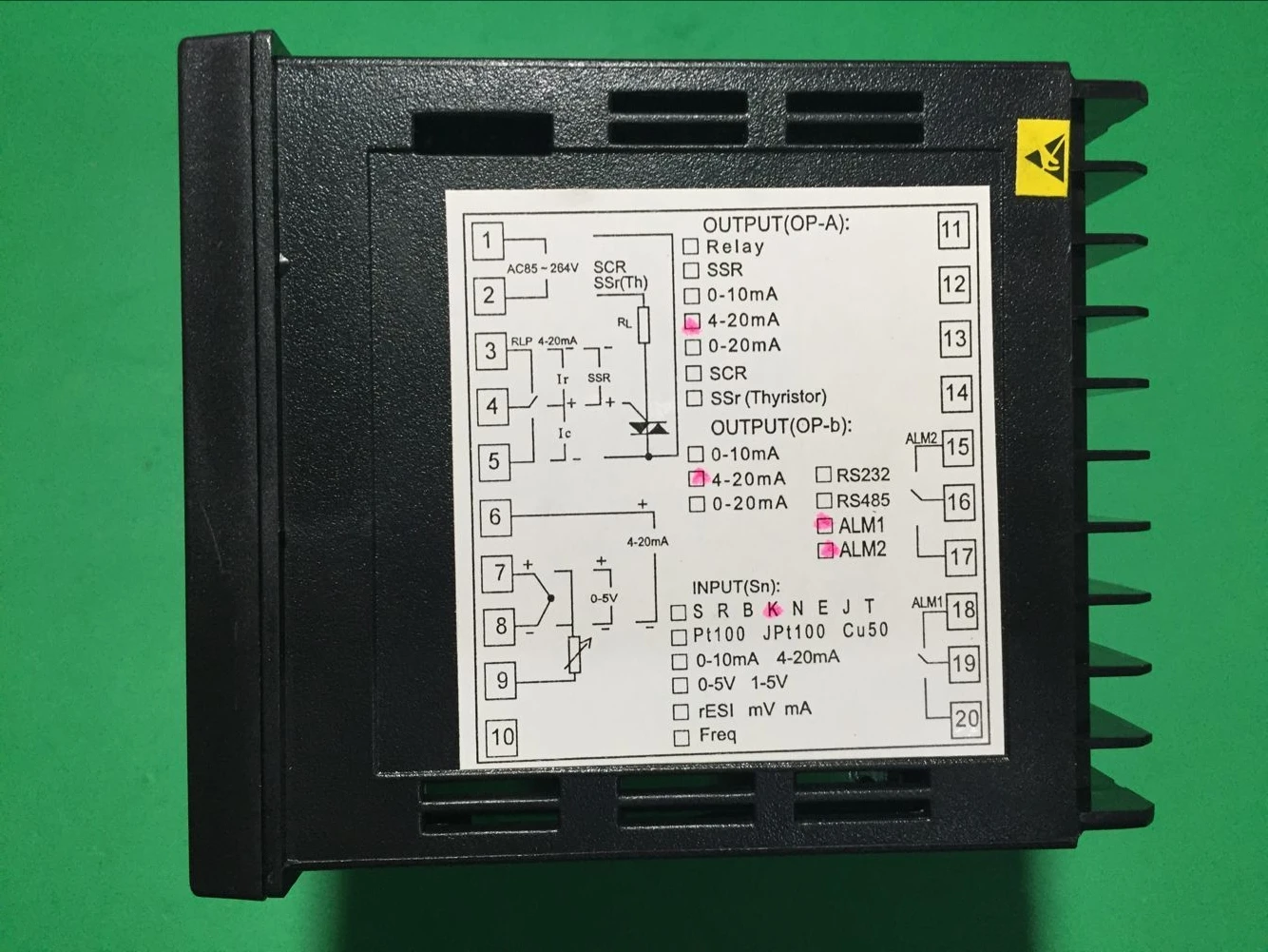 YANGMING Термостат Yangming XMTA-8931 8932 8032 8935 8432 8512 Температура давления