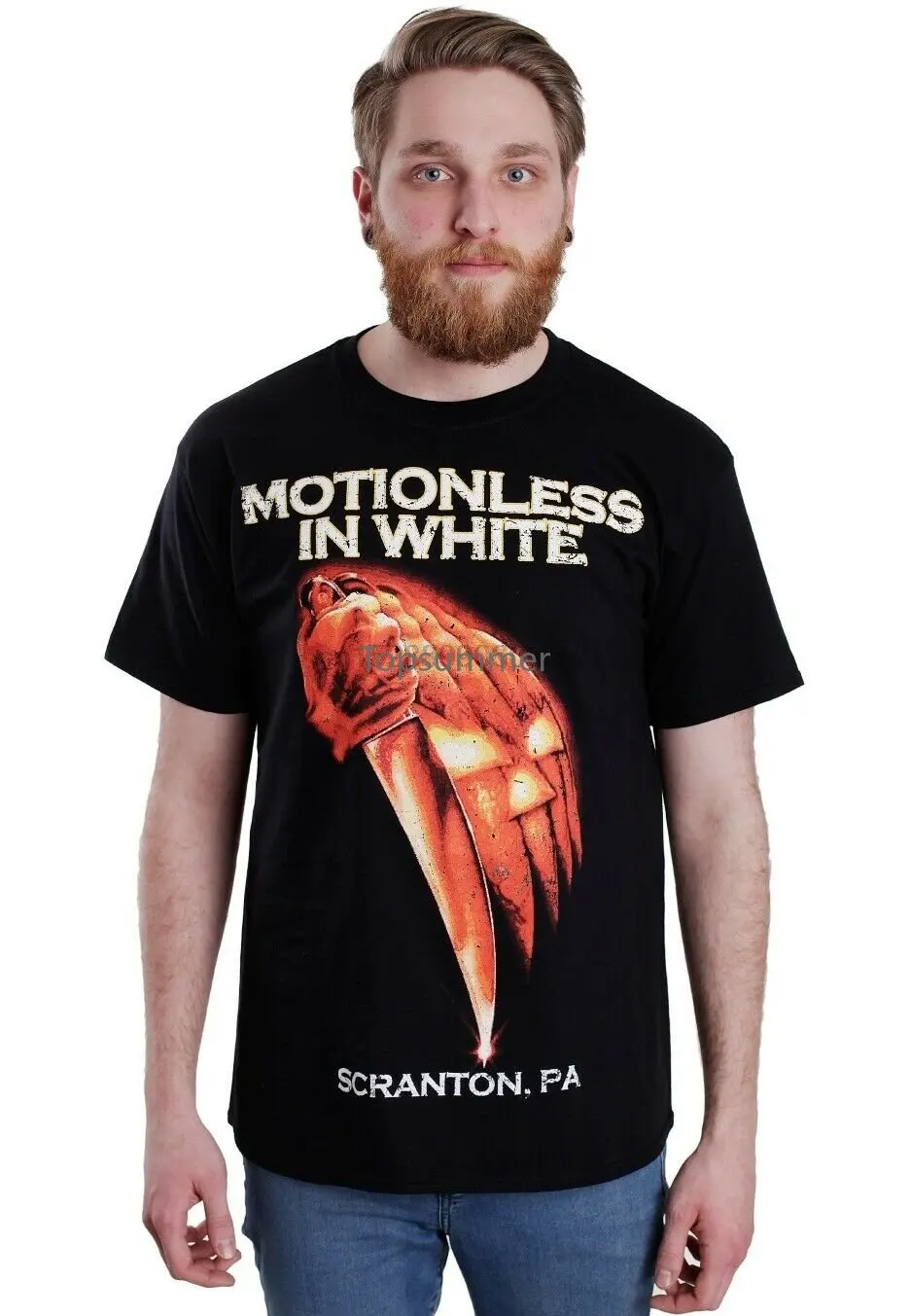 

Motionless In White Scranton Mens T-Shirt Black Licensed Music