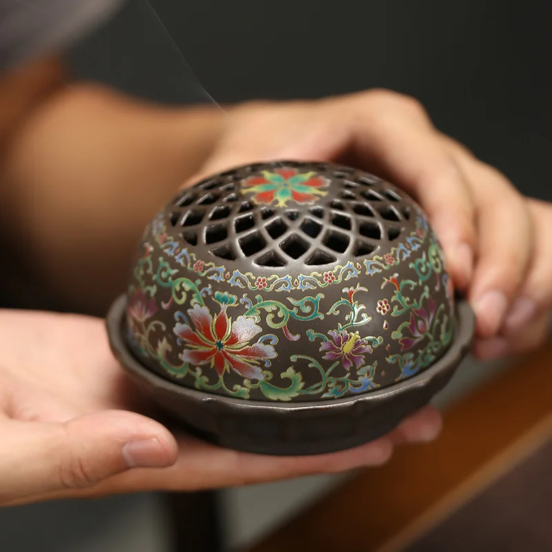

Incense Stand Smell Distributor Censer Waterfall Incense Holder for Rods Decoration for Home Decor Aromatherapy Lotus Buddha