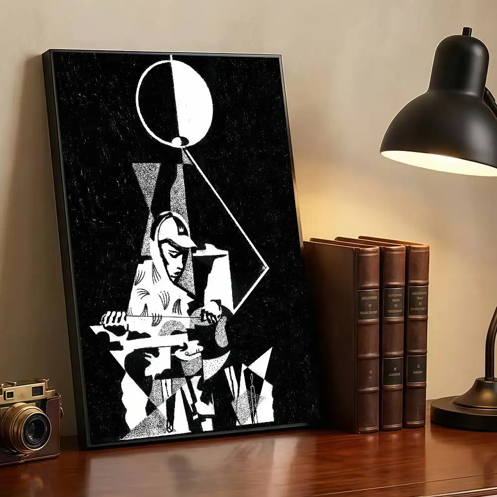 Фото Самоклеящиеся отклеивающиеся постеры K-King Krule 6 Feet Beneath The Moon подходят для безрамного декора стен в комнате. №1
