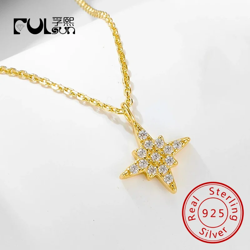 Женское колье из серебра 925 пробы с фианитами