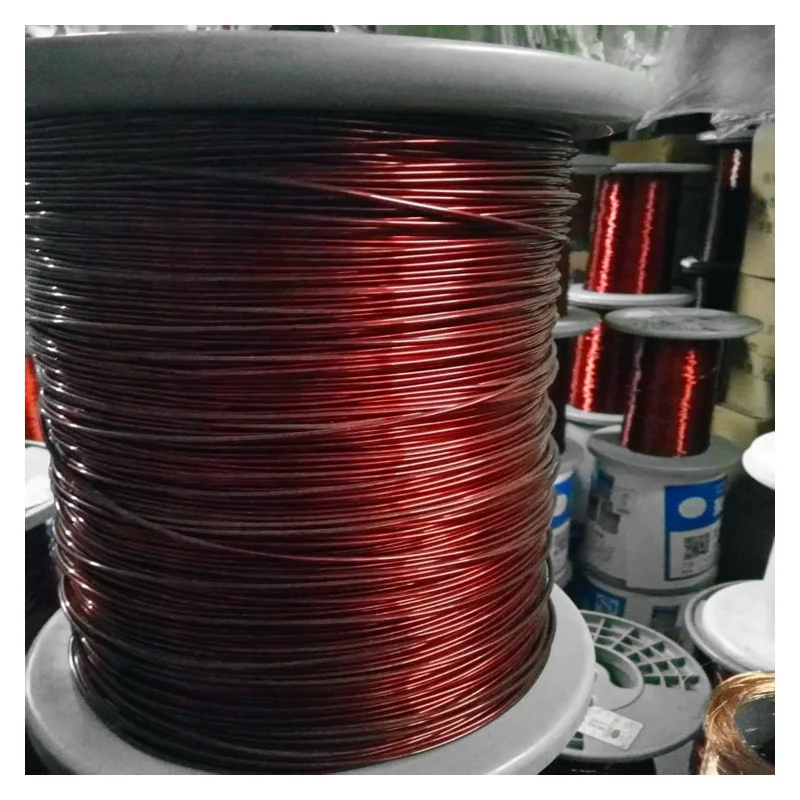 Enrolamento Magnético da Bobina do Fio de Cobre Esmaltado de mm 1kg para a Indutância Elétrica da Máquina