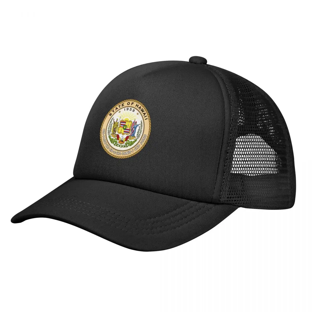 

Бейсбольная кепка Seal Of The State Of Гавайская сетчатая, спортивные кепки для тренировок и тенниса, взрослые кепки для спорта на открытом воздухе