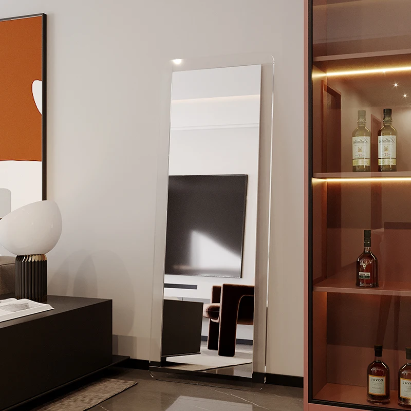 Shower Nordic Decorative Wall Mirrors Makeup European Floor Large Full Body Mirror Bathroom Espejo Joyero Home Decoration