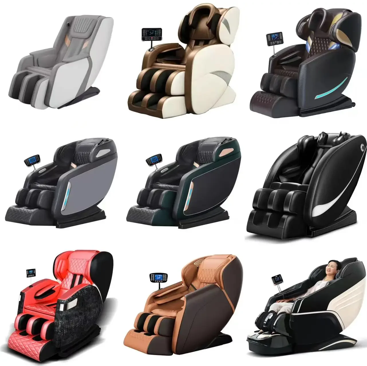 2024 оптовая продажа Китай лучшее Японское массажное кресло для тела с нулевой