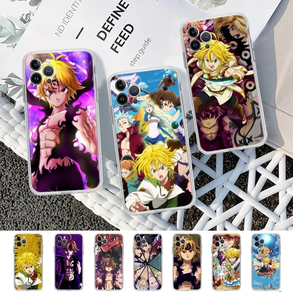 

The Seven Deadly Sins Phone Case For IPhone 15 14 11 12 13 Mini Pro XS Max Cover 6 7 8 Plus X XR SE 2020 Funda Shell