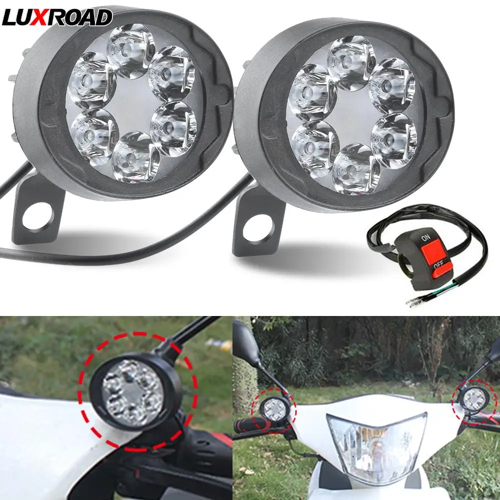 

2 шт., светодиодные прожекторы для зеркала заднего вида, 10 Вт