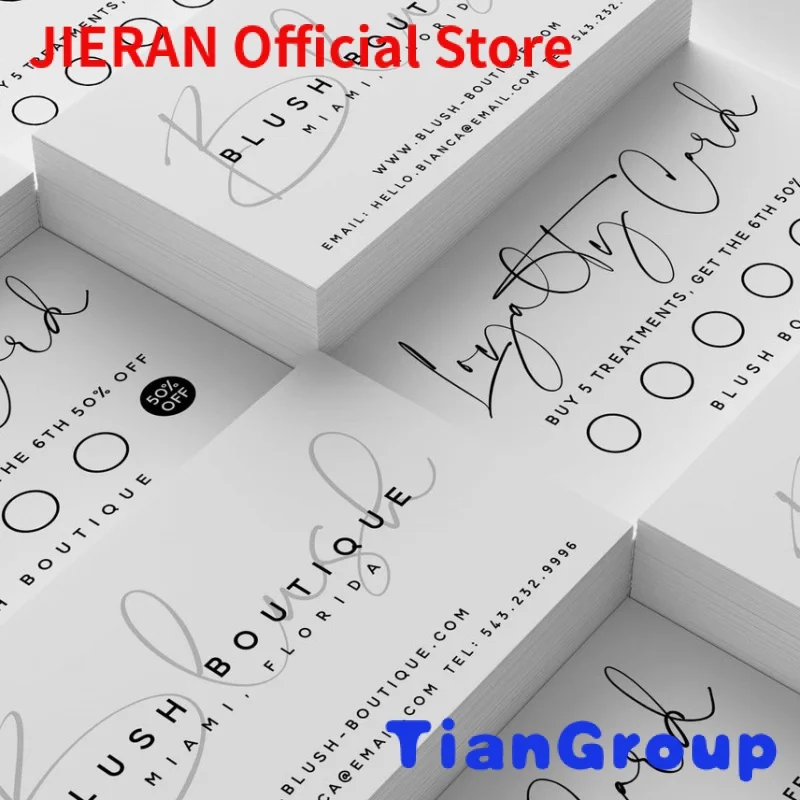 

Custom Lash Nails Template Beauty Rewards Card Thank-You Loyalty Card