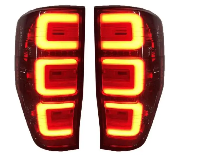 

Car LED Tail Light Taillight For Ford Ranger 2015 - 2019 Rear Driving Lamp Brake Light Reverse Light Turn Signal
