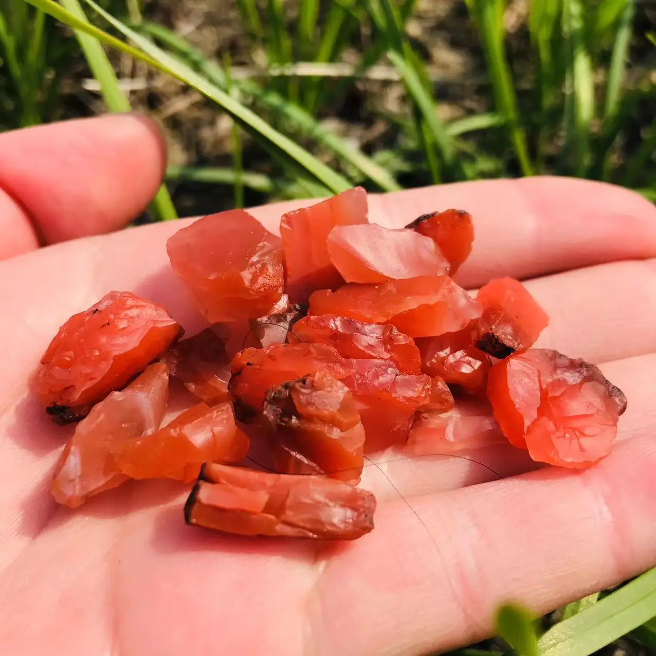 

Rock Natural Red Agate Stone Quartz Tumbled Crystal Gemstone Rough Specimen