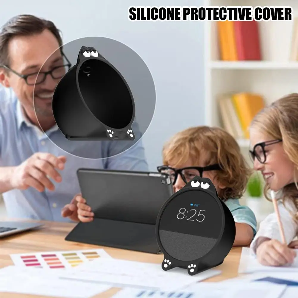 Подходит для Amazon Echo Spot ​ 2024 защитный чехол предотвращения столкновений
