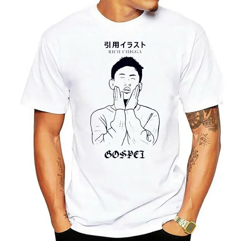 

Rich Chigga T Shirt MenIndonesian Rapper Brian Imanuel Dat $ Tick Tees Short Sleeve Garment Tees Clothing Plus Size 3Xl