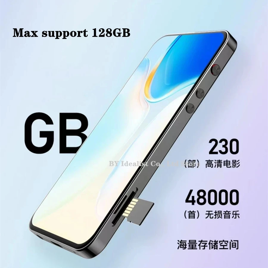 Bluetooth MP4-плеер с сенсорным экраном Android Hifi металлический музыкальный рекордер Wi-Fi