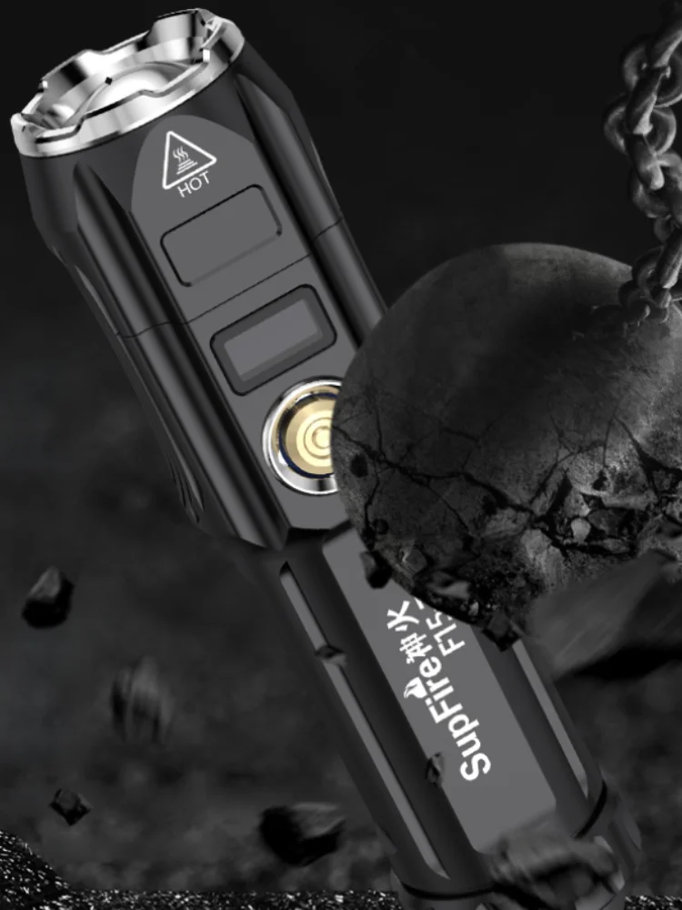 Светодиодный уличный фонарик с дистанционным управлением мощный перезаряжаемый