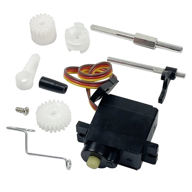 

LD-P06 Transmission Gearbox Gear Servo Set For LDRC LD-P06 LD P06 Unimog 1/12 RC Truck Car Spare Parts Accessories