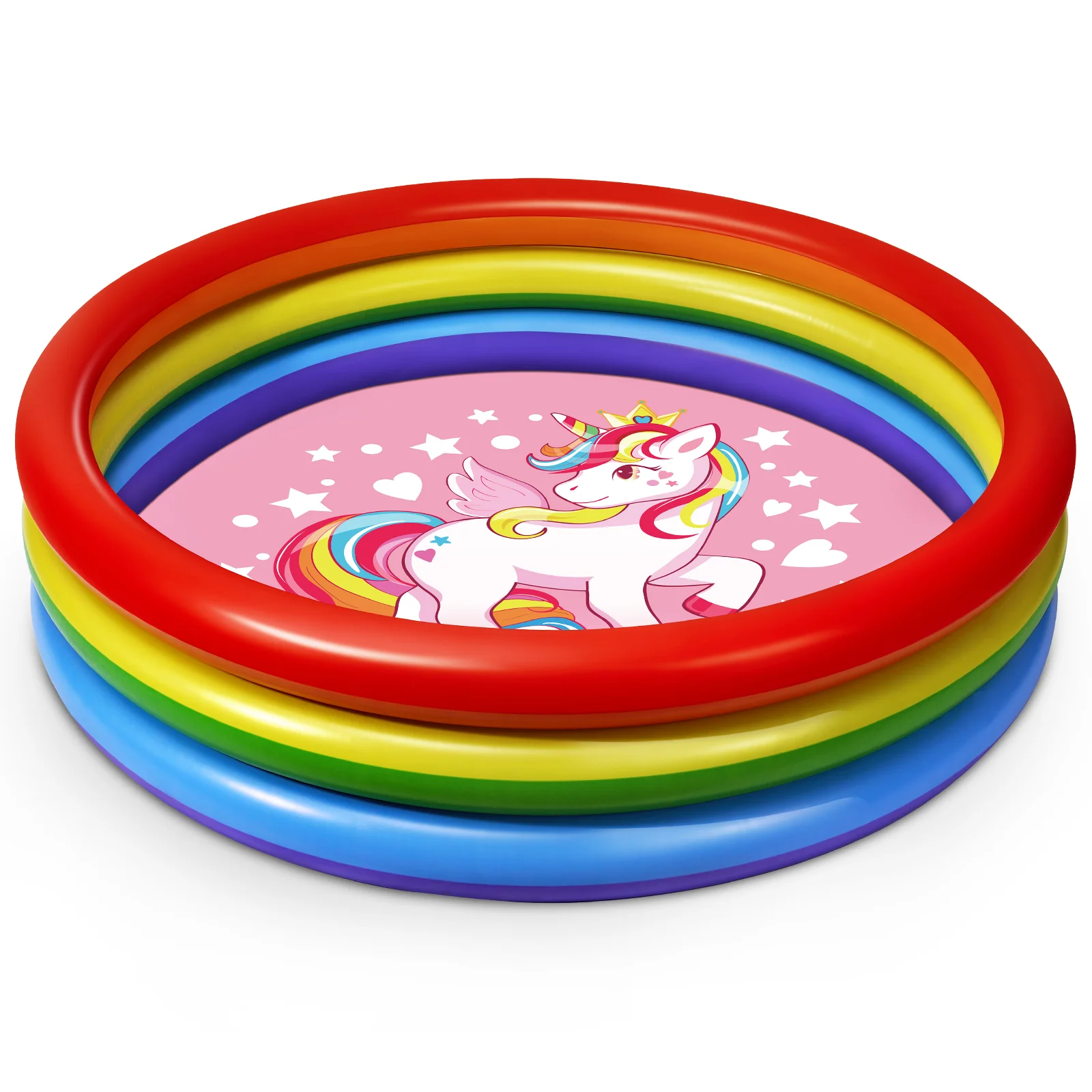 

IBASETOY 120cm PVC Circular Bathing Swimming Kids Pool Water Pool Inflatable Pool