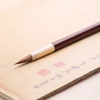 chicken wolf hair and hair small script pen lingfeijing scripture writing body zhong yao wang xizhi brush wholesale