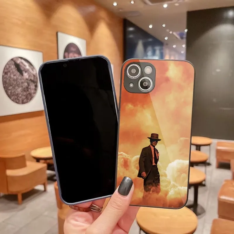 Модный чехол Oppenheimer для телефона IPhone 14 13 12 11 Pro Max X XR XS 8 7 Plus, чехол для телефона из жидкого стекла Модный чехол Oppenheimer для телефона IPhone 14 13 12 11 Pro Max X XR XS 8 7 Plus, чехол для телефона из жидкого стекла