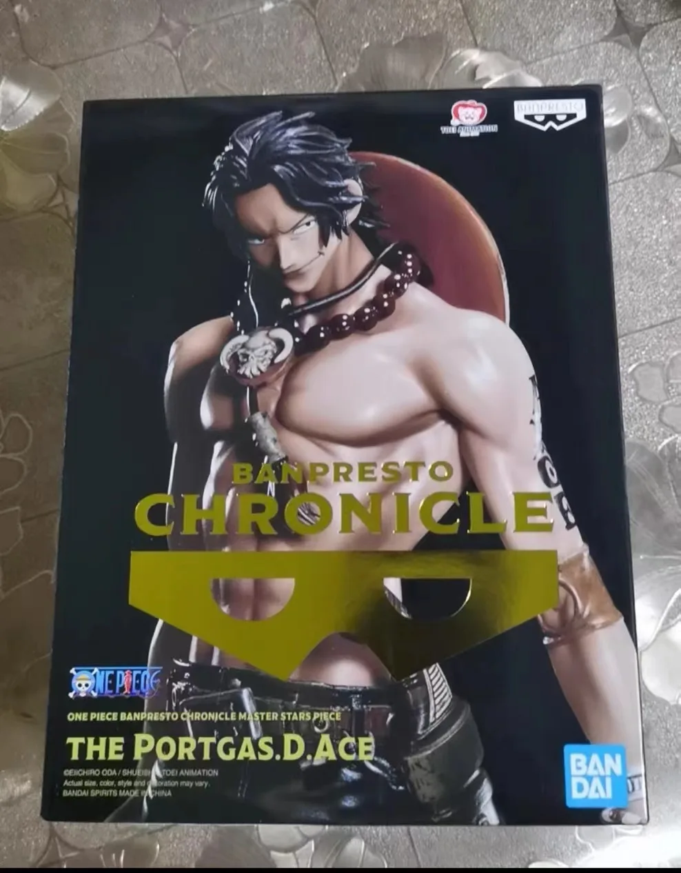 100% Оригинальные японские фигурки цельная серия летоник 26 см MSP Portgas D Ace ПВХ