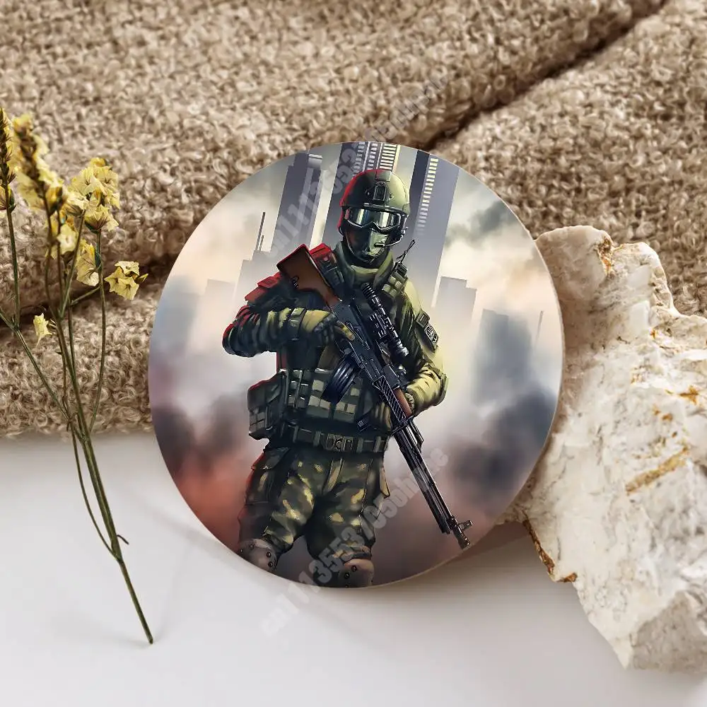 Деревянная подставка для чашек E-Escape F-From T-Tarkov USEC BEAR SCAV для капучино, водки, сока, воды, для цветочного магазина (art.: 3920dc899768b) - 3920dc899768b