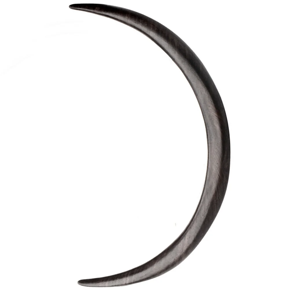 

Креативная элегантная деревянная заколка для волос в виде Луны