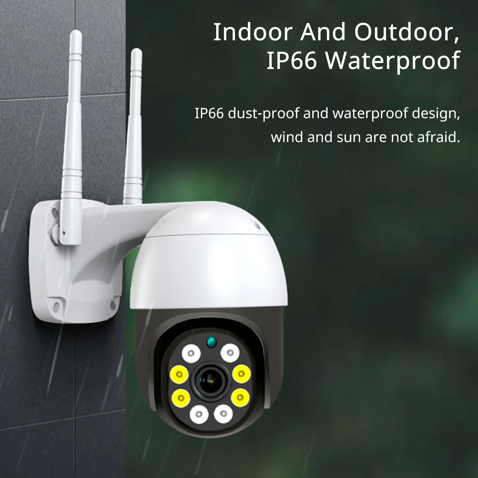 Hiseeu Security Camera 720P Pan Tilt Wireless Mini Wifi Smart Home Protection with 360° View Night Vision | Безопасность и защита