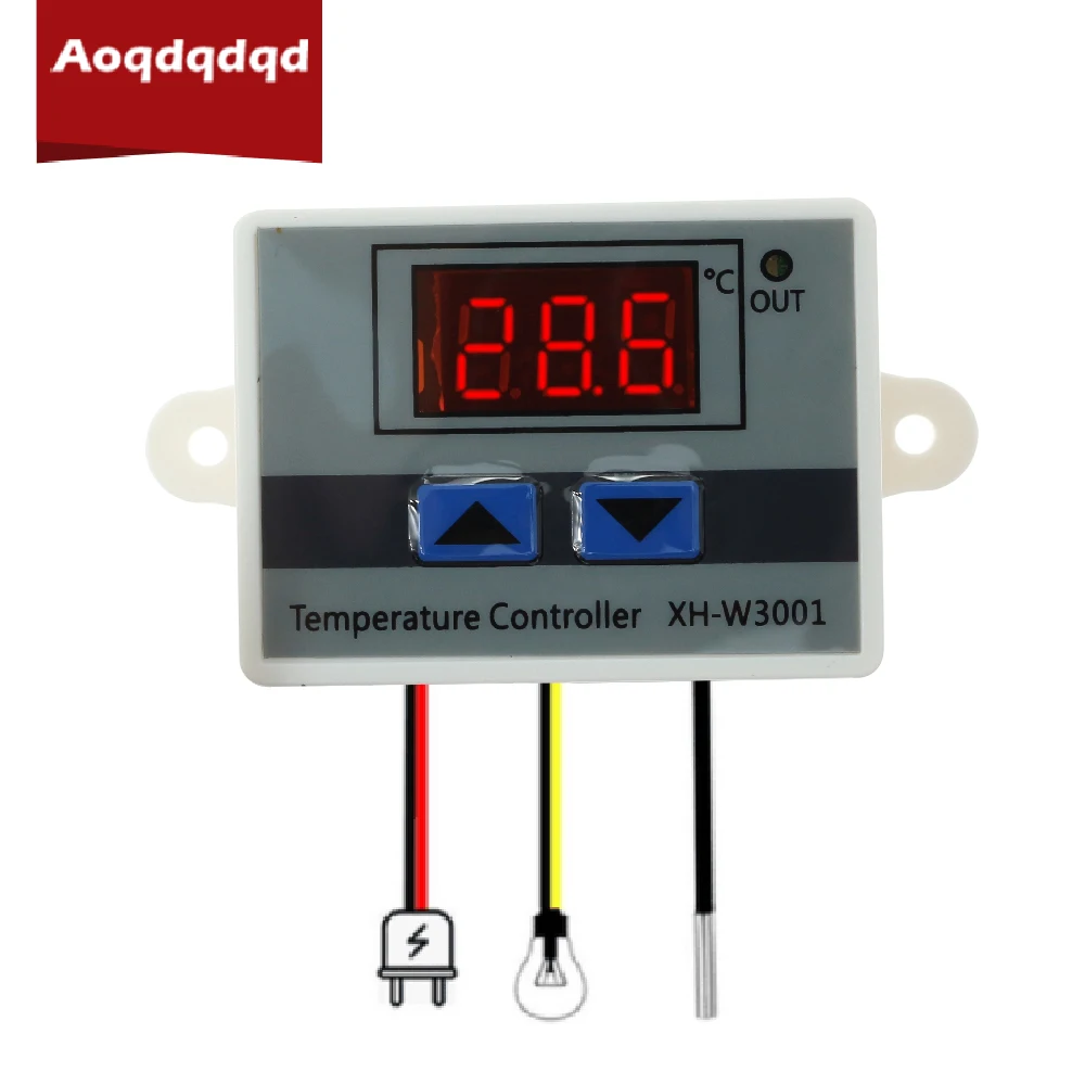 

Digital Thermoregulator Thermometer 110V 220V 12V 24V Incubator Temperature Sensor Controller Meter Thermostat Weather Station