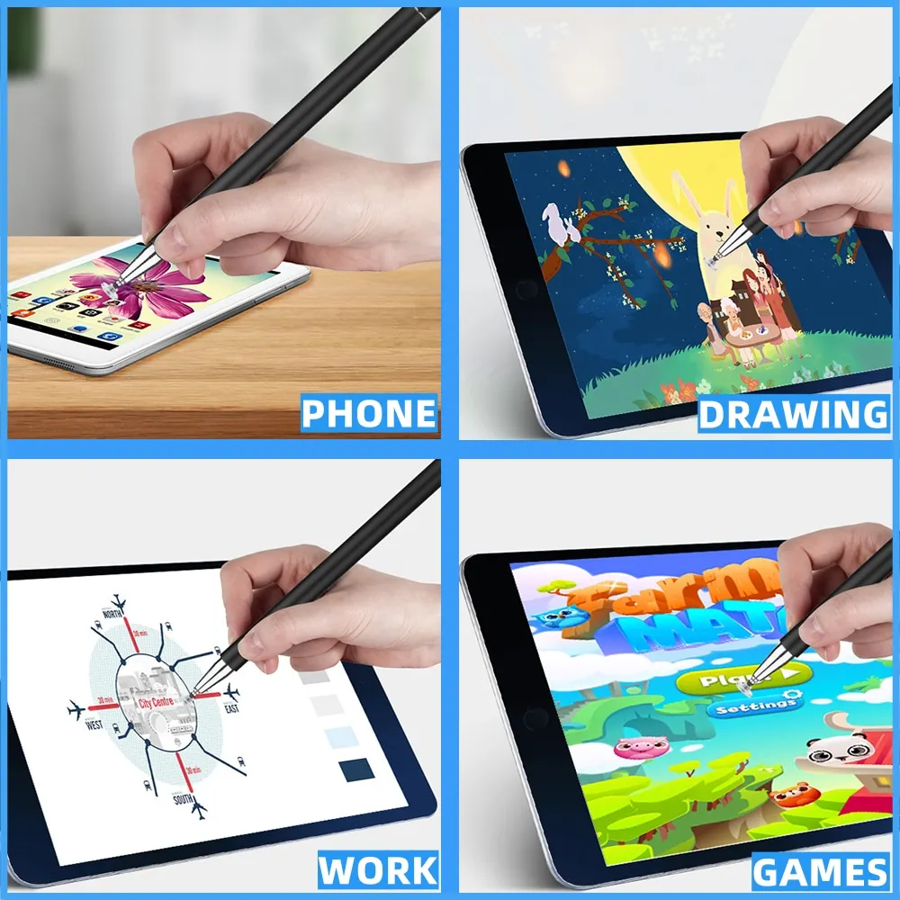 pen screen stylus on android phone pen for android ipad iphone tablet stylus touch screen pencil for samsung xiaomi huawei 2 free global shipping