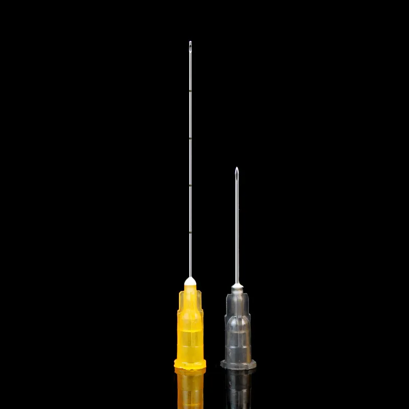 50 шт./кор. одноразовая канюля с тупым кончиком 21 г 22 23 25 27 18 30 мм 70 тупые иглы для