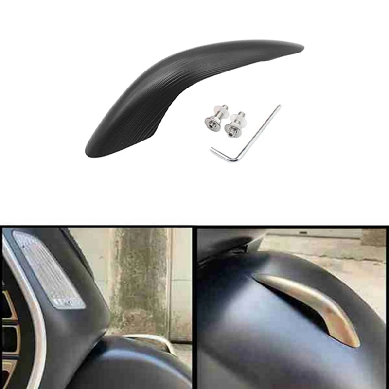 Переднее крыло мотоцикла украшение для носа клюв Vespa GTS300 GTS250 GTS 300 250 2013-2020 черные
