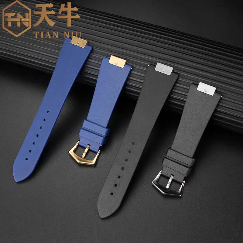 25*13mm Silicone Watchband For Pa-tek Philippe Nautilus Series 5711/5712/5980/5726 Sport Waterproof Watch Strap Men Bracelet