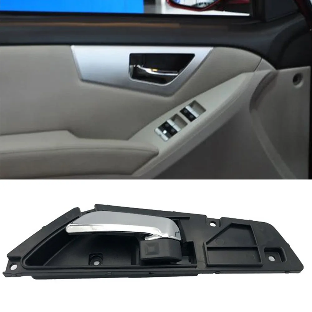 Door Inside Handle 1pc Accessories Auto Black Car Components Front Left Replacement Suitable For Lifan X60