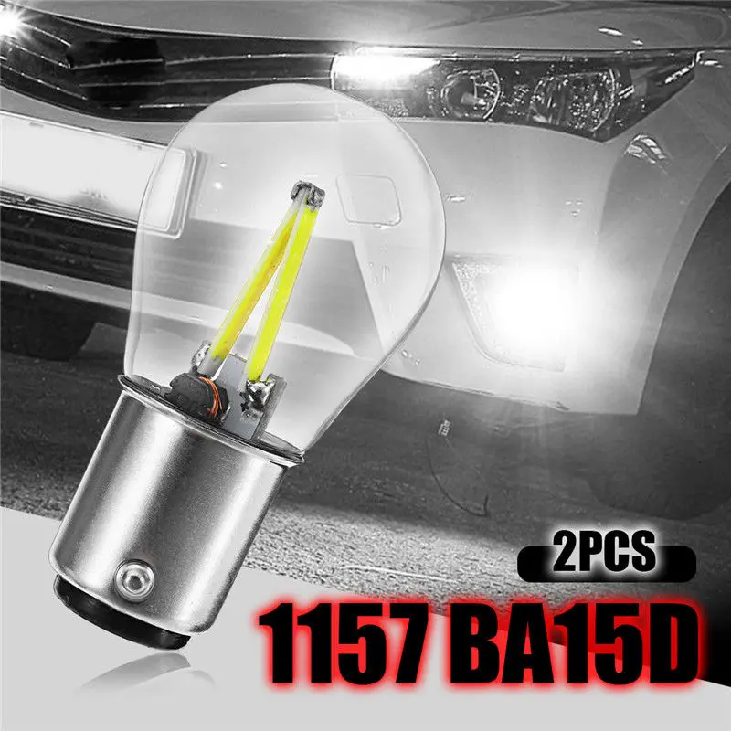 

2 шт., светодиодные лампы 12 В 1157 BAY15D