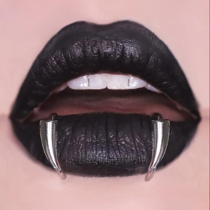 Европейские и американские клыки вампира без отверстий зажим для губ Зубы