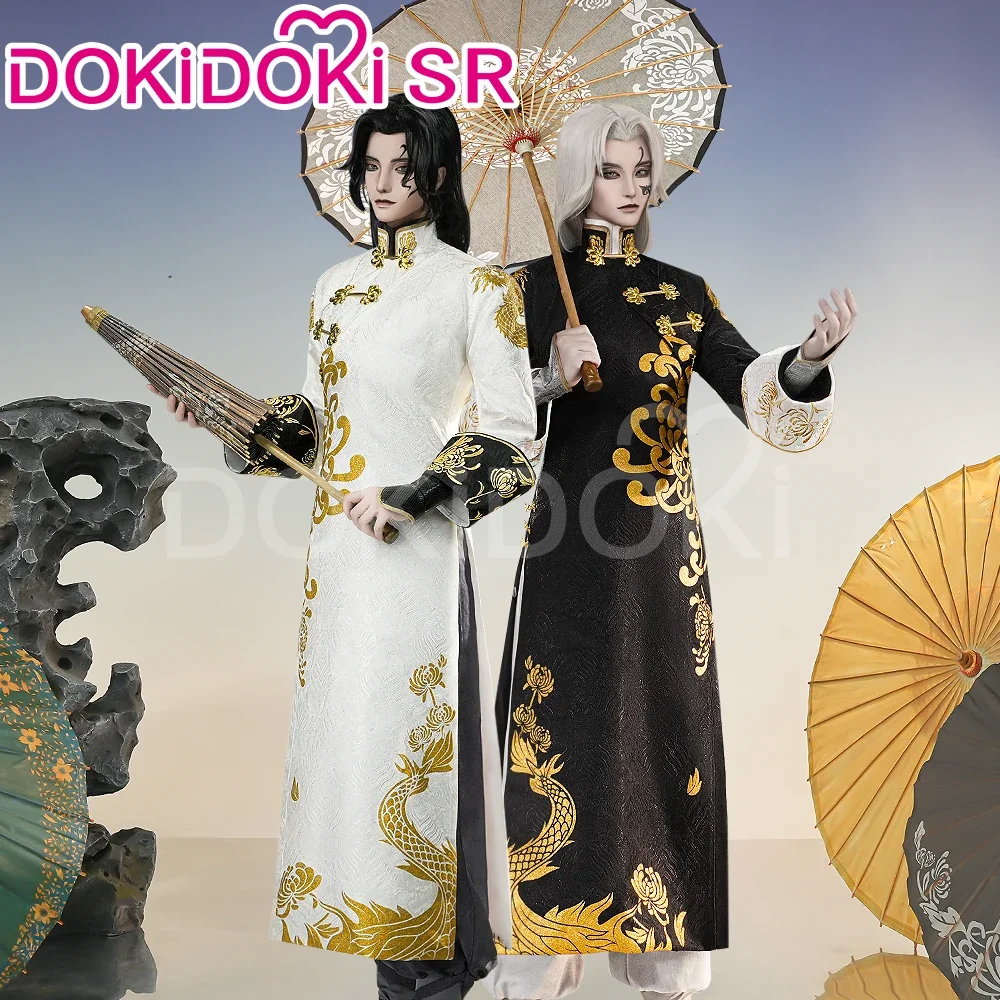 Фото 25 Белая гвардия Черная гвардия Косплей Костюм Game Identity V DokiDoki-SR Черно-белый имперманент Wu Chang Xie Bi An Fan Wujiu №1
