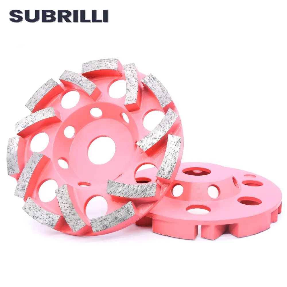 125mm Diamond Segment Grinding Wheel Bowl Shape Grinding Cup Carving Disc Angle Grinder For Concrete Marble Granite Masonry