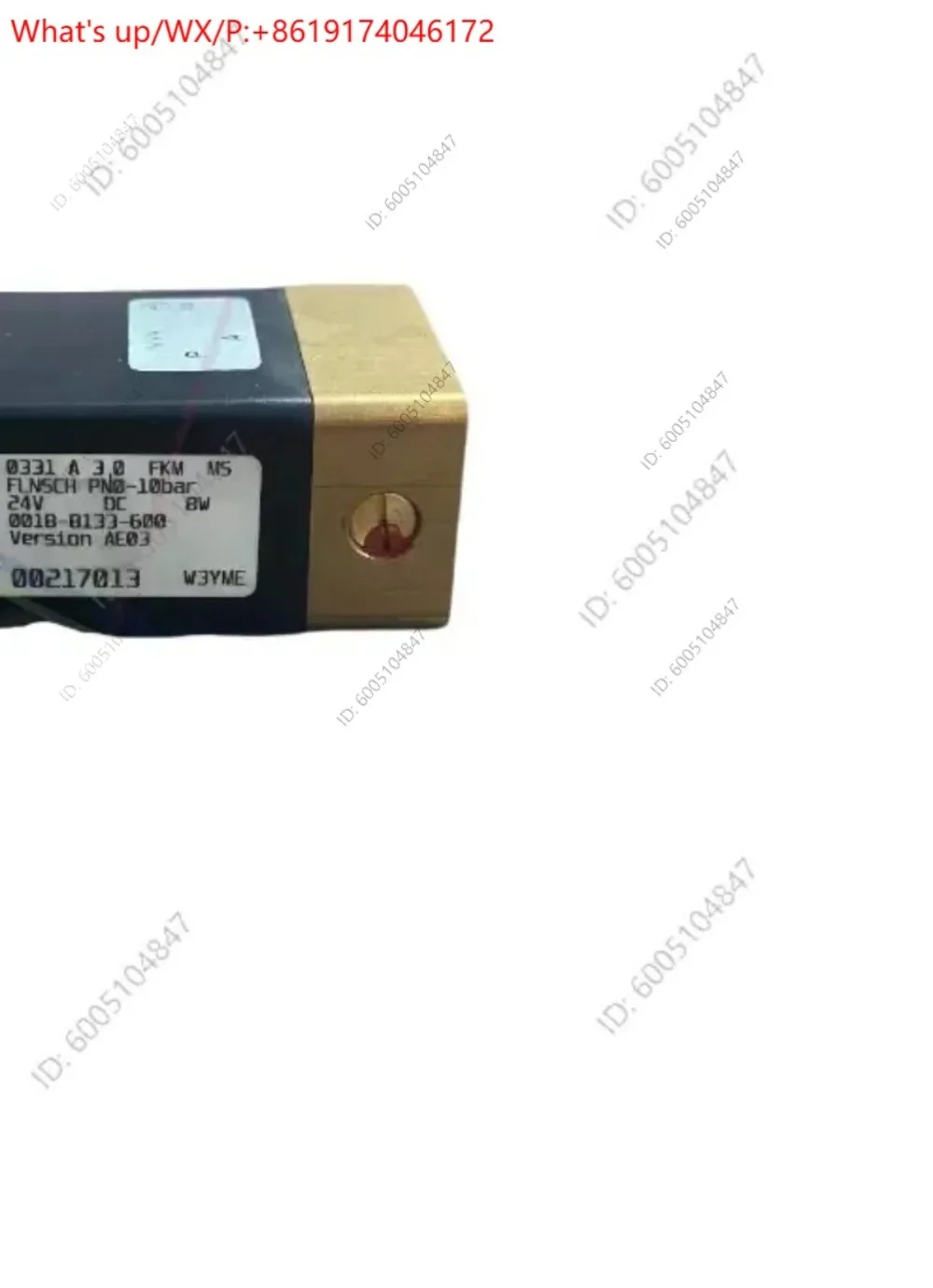 1 шт. Электромагнитный клапан 0331 (138905, 00138905, 138904) — Оригинальная запасная часть для промышленного контроля потока жидкостей (art.: 3920dc9fb38df) - 3920dc9fb38df