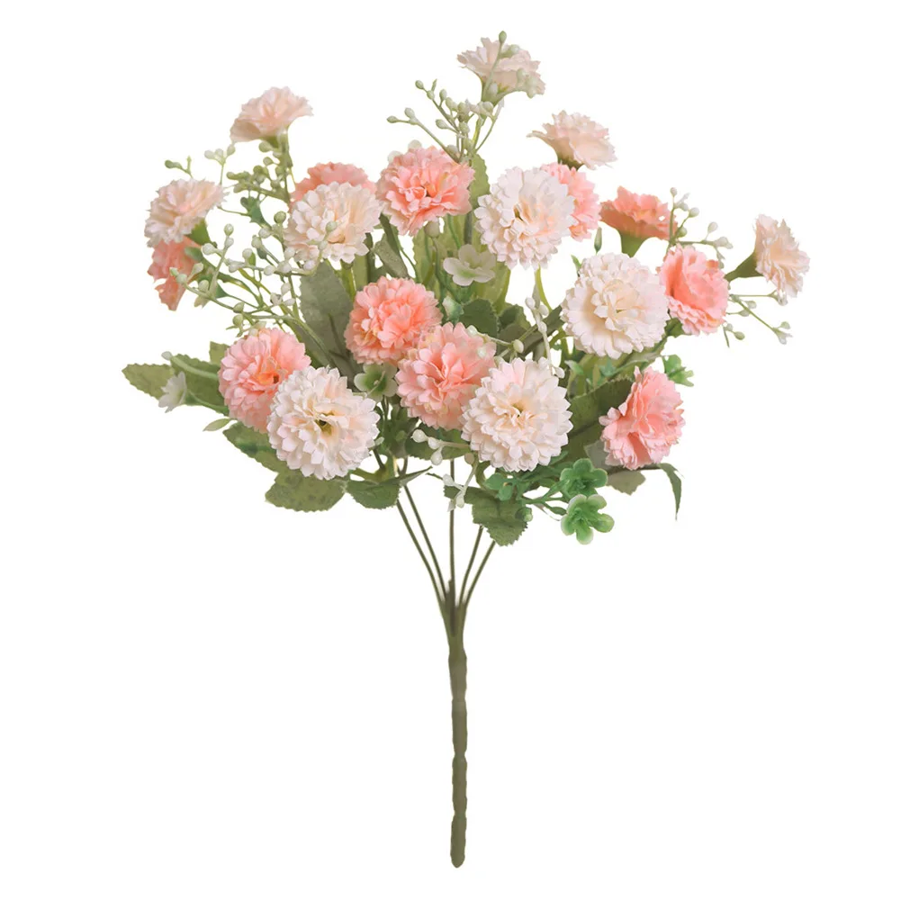 

Artificial Fake Flowers Gift Home Decoration 1 Pcs 31cm 5-bifurcate Fashionable For Floor For Garden Brand New