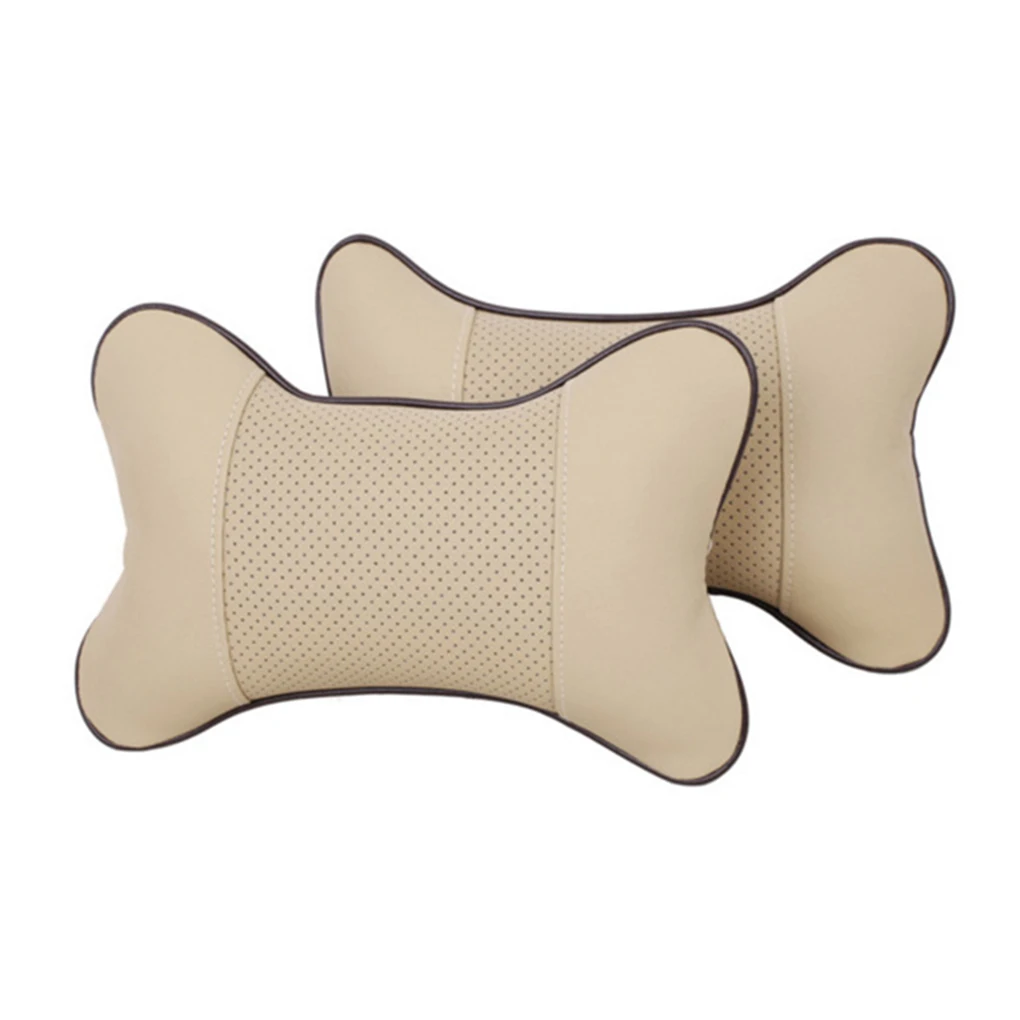 

2 шт., подголовник из искусственной кожи в форме кости
